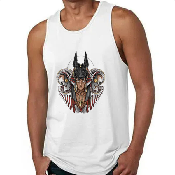 Camiseta Regata Anubis Ankh Escaravelho - Imagem 4
