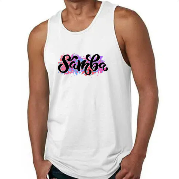 Camiseta Regata Samba Splash Arte - Imagem 4