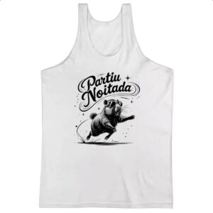 Camiseta Regata Partiu Noitada Capivara