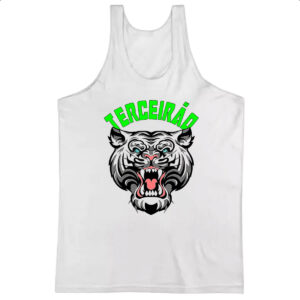 Camiseta Regata Terceirao Tigre rugindo