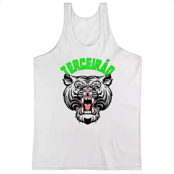 Camiseta Regata Terceirao Tigre rugindo