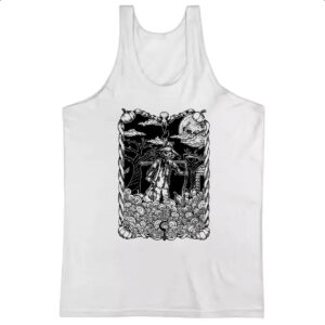 Camiseta Regata O Espantalho Black White Arte