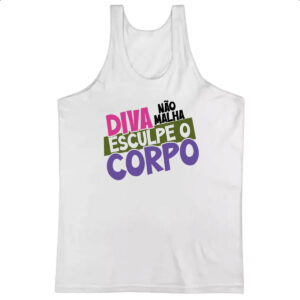 Camiseta Regata Diva nao malha