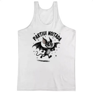 Camiseta Regata Partiu Noitada Morcego