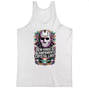 Camiseta Regata Bem vindo a Cristal Lake