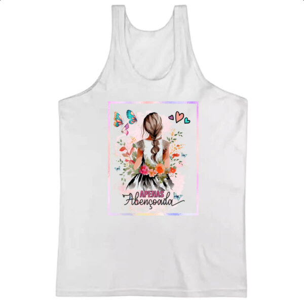 Camiseta Regata Gospel Apenas abencoada