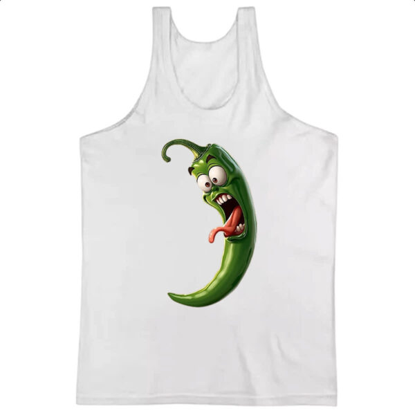 Camiseta Regata Pimenta Verde Travessa