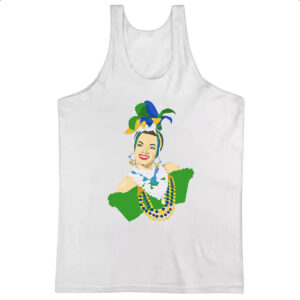 Camiseta Regata Carmen Miranda Ilustracao