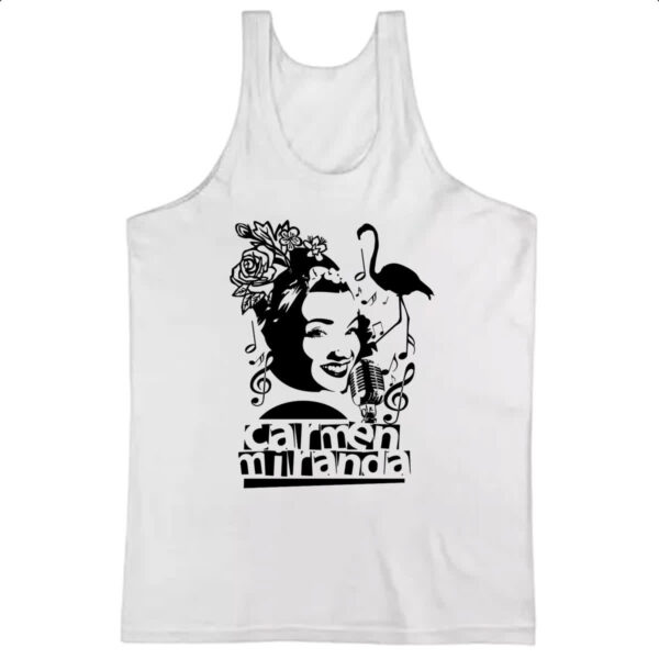 Camiseta Regata Carmen Miranda PB Arte