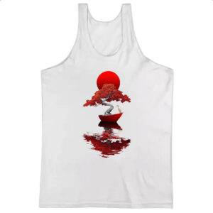Camiseta Regata Bonsai Barco Japan Arte