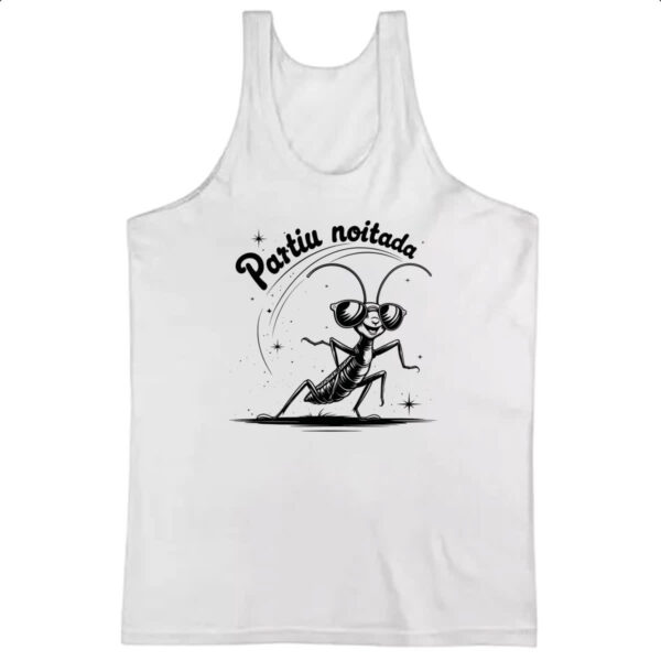 Camiseta Regata Partiu Noitada Grilo