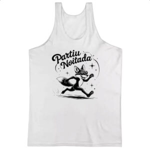 Camiseta Regata Partiu Noitada Raposa
