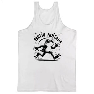 Camiseta Regata Partiu Noitada Sapo