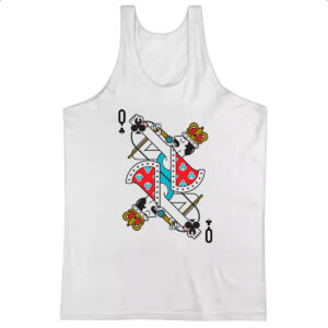 Camiseta Regata Baralho Rainha Freddy Mercury