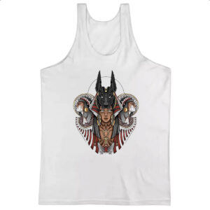 Camiseta Regata Anubis Ankh Escaravelho