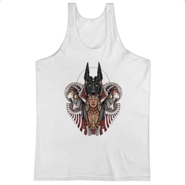 Camiseta Regata Anubis Ankh Escaravelho