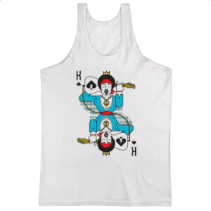 Camiseta Regata Baralho Rei Jimi Hendrix