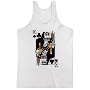 Camiseta Regata Baralho Rei King Kong Parodia