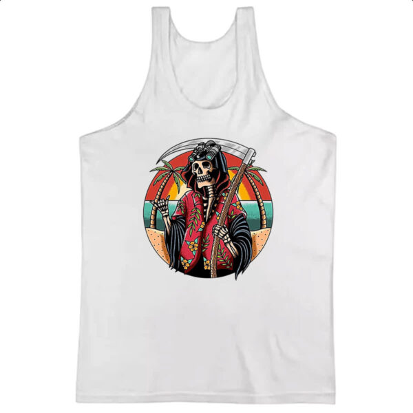Camiseta Regata Ceifador Ferias Sunset Art