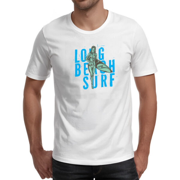 Camiseta Unissex Long Beach Surf - Imagem 2