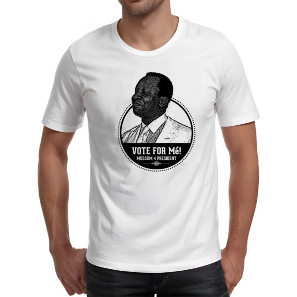 Camiseta Unissex Vote no Me Mussum Meme - Imagem 2