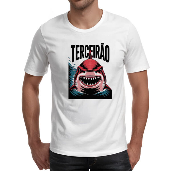 Camiseta Unissex Terceirao Megalodon - Imagem 2
