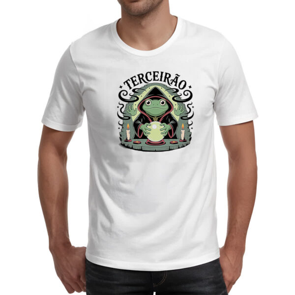 Camiseta Unissex Terceirao Sapo Mago - Imagem 2