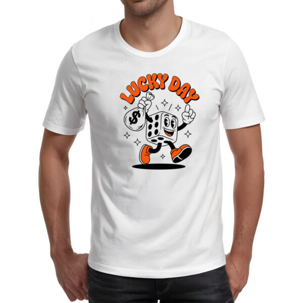 Camiseta Unissex Dia de sorte - Imagem 2