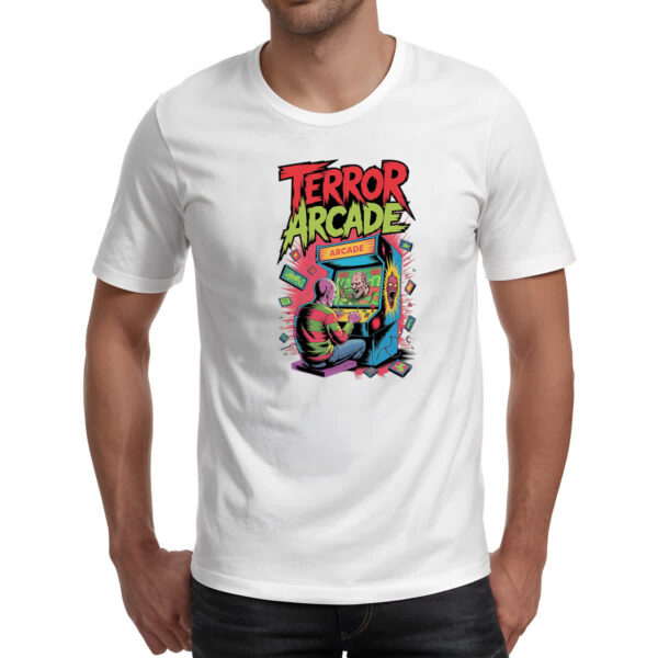 Camiseta Unissex Terror Arcade - Imagem 2