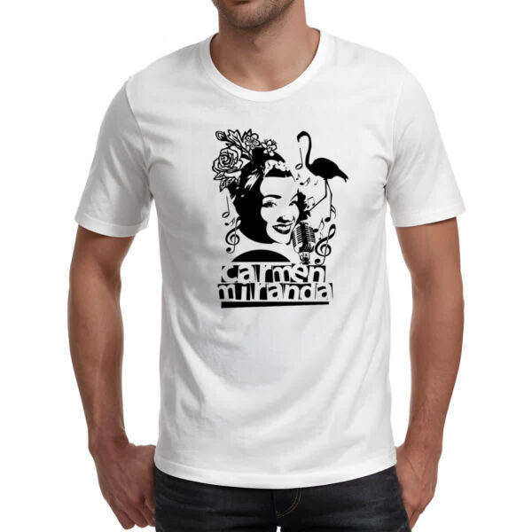 Camiseta Unissex Carmen Miranda PB Arte - Imagem 2
