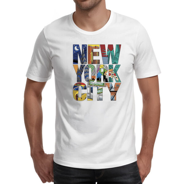 Camiseta Unissex New York City Elementos - Imagem 2