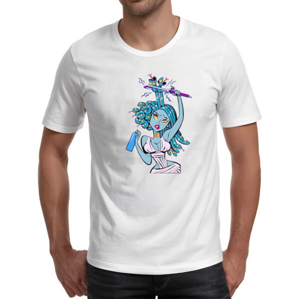 Camiseta Unissex Medusa fazendo Chapinha - Imagem 2