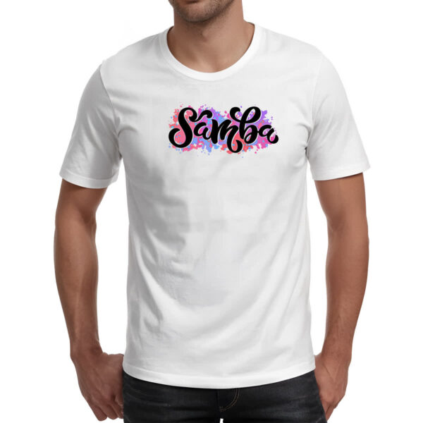 Camiseta Unissex Samba Splash Arte - Imagem 2
