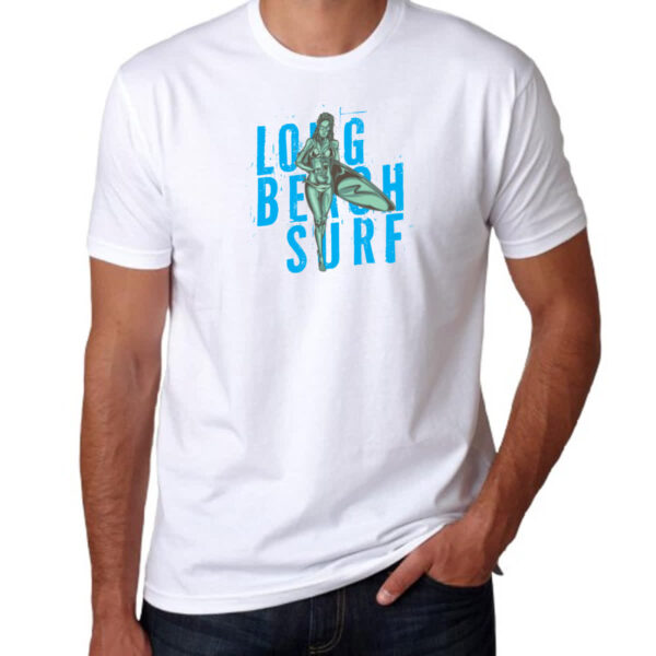 Camiseta Unissex Long Beach Surf - Imagem 3