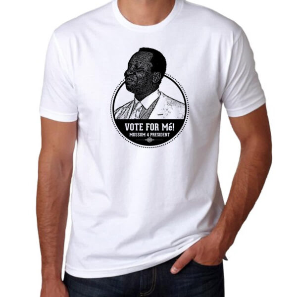 Camiseta Unissex Vote no Me Mussum Meme - Imagem 3