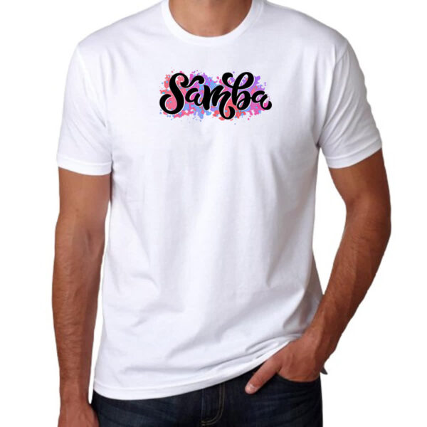 Camiseta Unissex Samba Splash Arte - Imagem 3