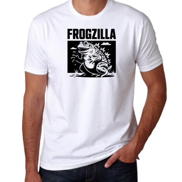 Camiseta Unissex Frogzilla - Imagem 3