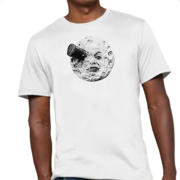 Camiseta Unissex Viagem a Lua - Imagem 4