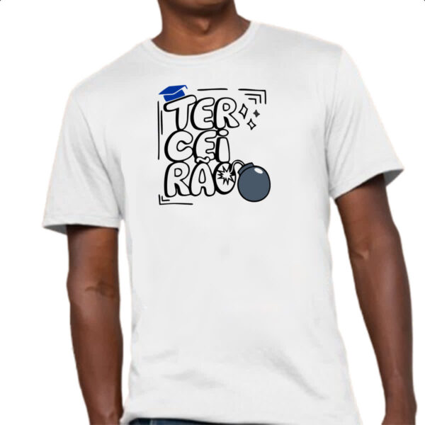 Camiseta Unissex Terceirao Bomba - Imagem 4