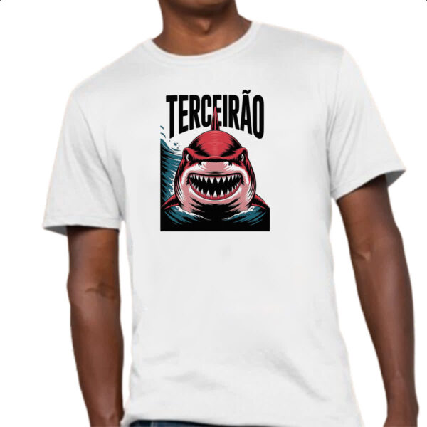 Camiseta Unissex Terceirao Megalodon - Imagem 4