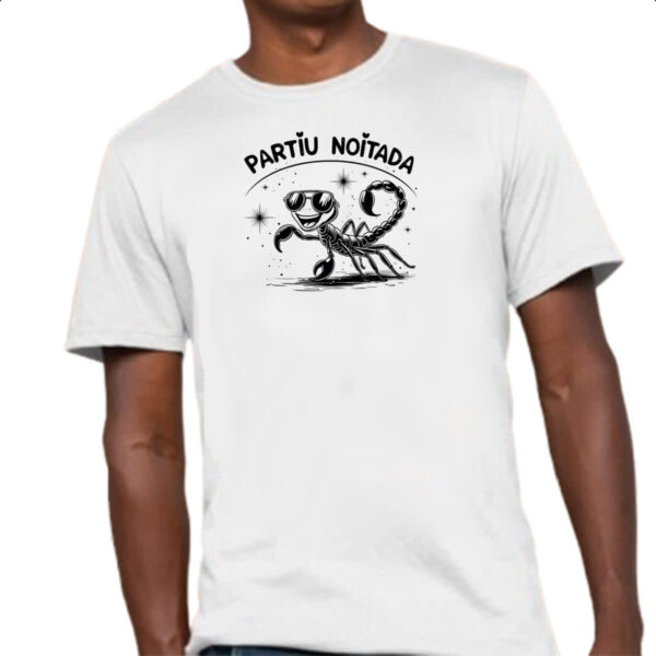 Camiseta Unissex Partiu Noitada Escorpiao - Imagem 4