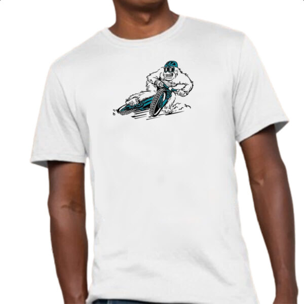 Camiseta Unissex Yeti na BMX - Imagem 4