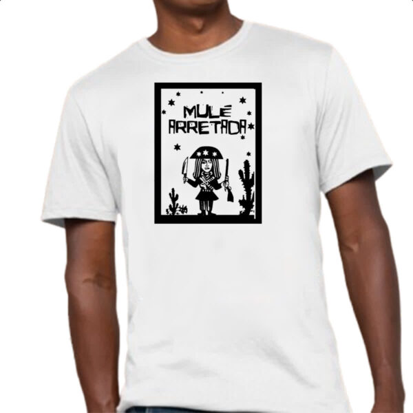 Camiseta Unissex Nordeste Mule Arretada - Imagem 4