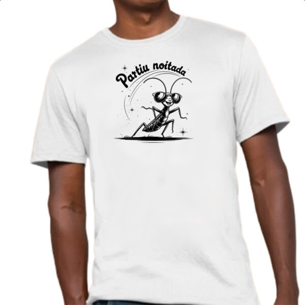 Camiseta Unissex Partiu Noitada Grilo - Imagem 4
