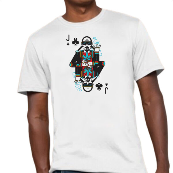 Camiseta Unissex Baralho Valete Snoop Dogg - Imagem 4
