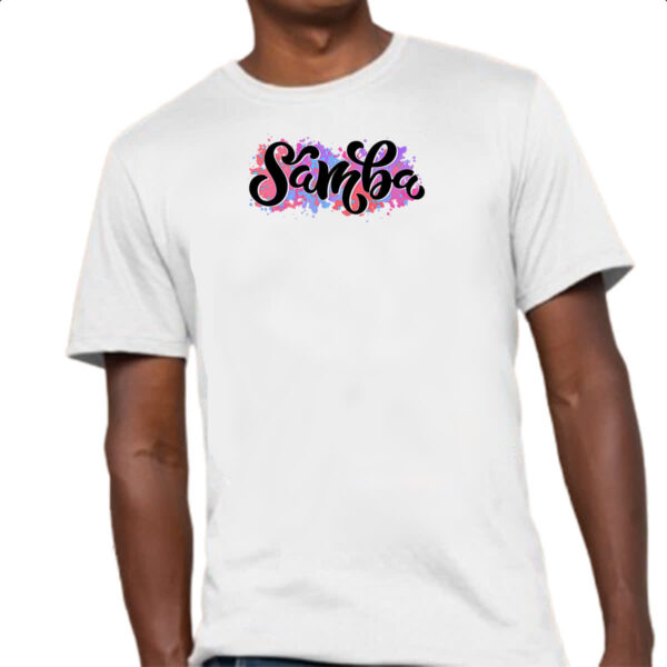 Camiseta Unissex Samba Splash Arte - Imagem 4