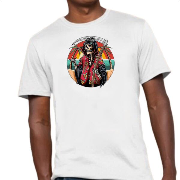 Camiseta Unissex Ceifador Ferias Sunset Art - Imagem 4