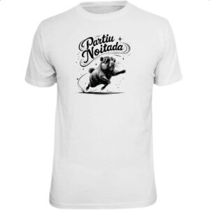 Camiseta Unissex Partiu Noitada Capivara