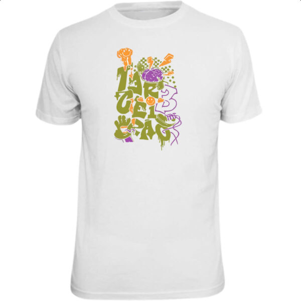 Camiseta Unissex Terceirao Grafite cerebro