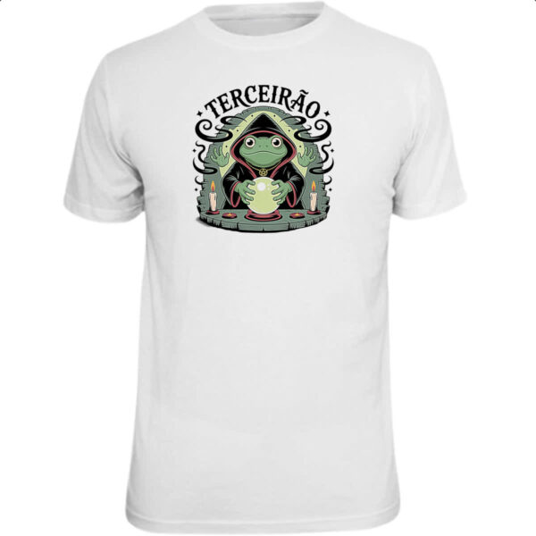 Camiseta Unissex Terceirao Sapo Mago